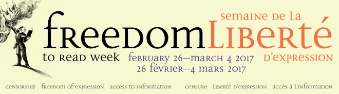 Freedom To Read Week 2017